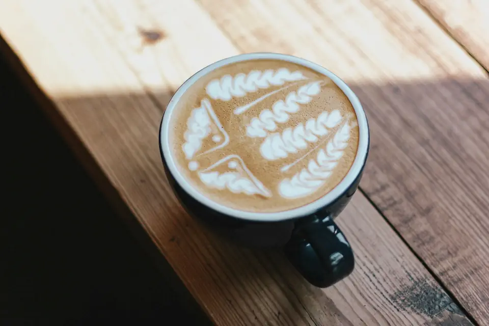 Latte art en la barra